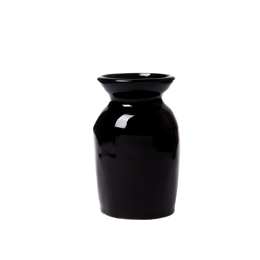 "The Vase" Vazo Black